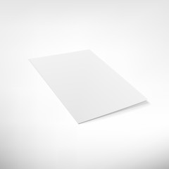 Folder page on white background.