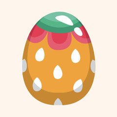 Fototapeta premium easter egg theme elements background,eps10