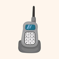 telephone theme elements