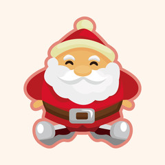 santa claus theme elements
