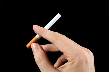 Cigarette in the Hand