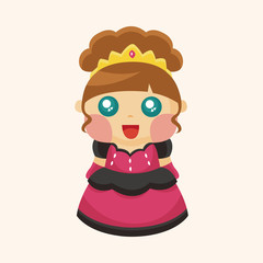 Royal theme princess elements