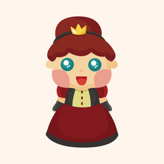 Royal theme princess elements