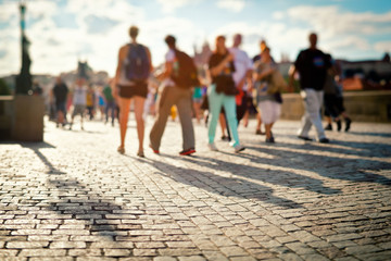 People in Prague