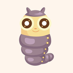 bug cartoon elements