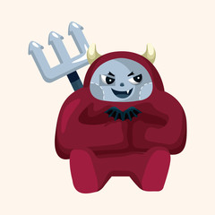 devil theme elements