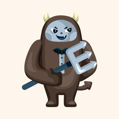 devil theme elements