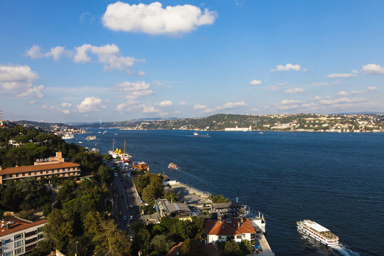 Views of the Bosphorus and Istanbul