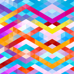 Abstract geometric colorful background.