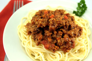 spaghetti bolognais