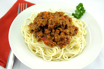 spaghetti bolognais
