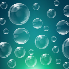 Bubbles background