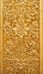 Carved stucco