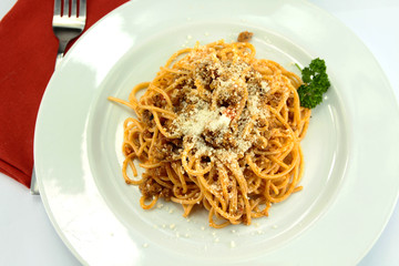 spaghetti bolognaise