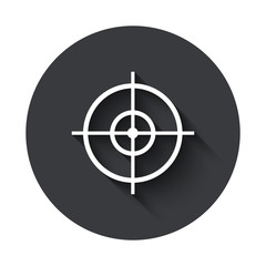 Vector modern  gray circle icon