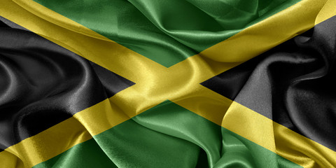 Jamaica satin flag