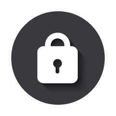 Vector modern  gray circle icon