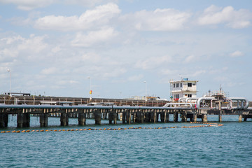 Obraz premium Erdölraffininerie in Brasilien