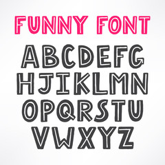 cute funny font
