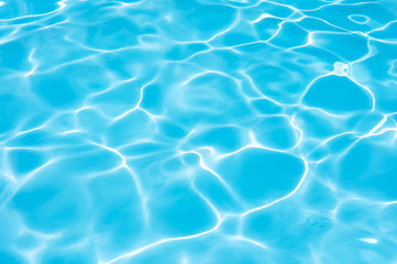 Obraz na płótnie Canvas Water in swimming pool