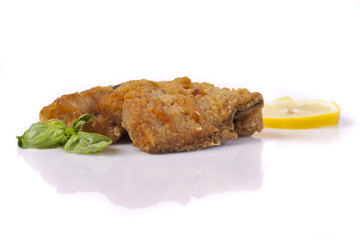 Fried hoki fillet © blistwan