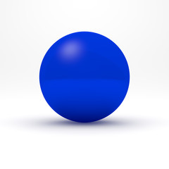 Blue sphere