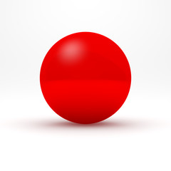 Red sphere