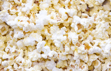 Cropped Popcorn texture background