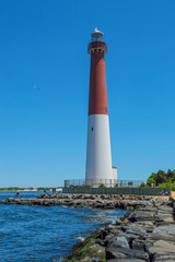 Barnegat Lighthouse Scene