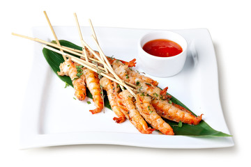 grilled shrimp