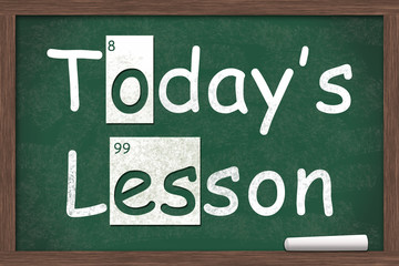 Obraz premium Today's Lesson
