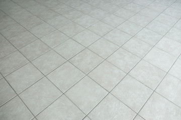 gray tiled floor