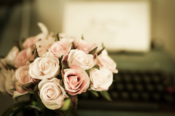vintage flower bouquet
