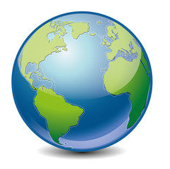 Fototapeta premium Earth icon