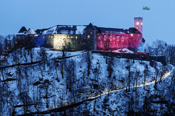 Ljubljana Castle. Ljubljana, Slovenia