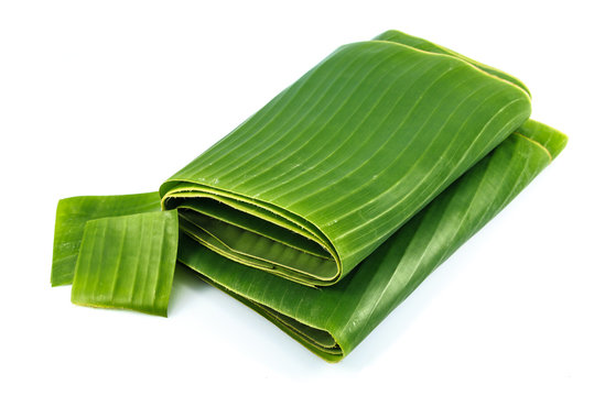 Banana leaves