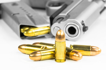 Bullets with the gun