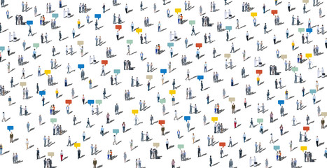 Diversity Crowd Multi Ethnic Variation Casual Concept