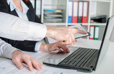 Business people meeting