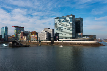 Obraz premium Modern architecture in Düsseldorf