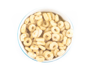 Cereal breakfast in bowl