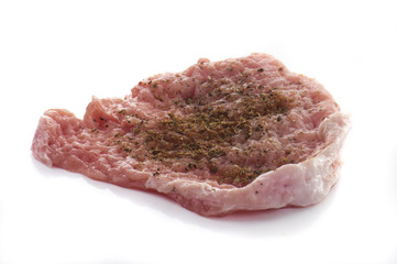 Raw meat