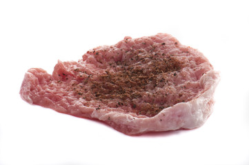 Raw meat