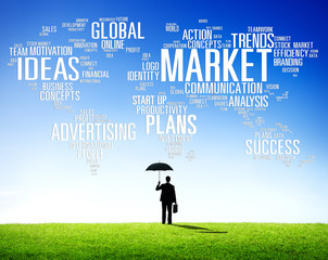 Market Business Global Business Marketing Commerce Concept