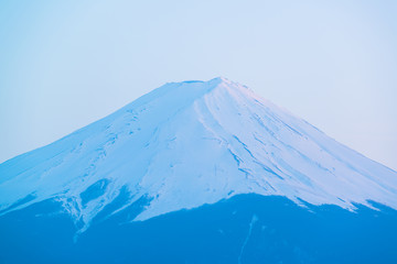 Mt  Fuji rises above Lake Kawaguchi