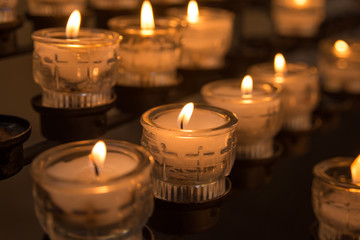 Candles in the church
