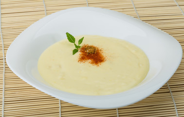 Cheese soup