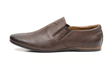 shoes on the white background