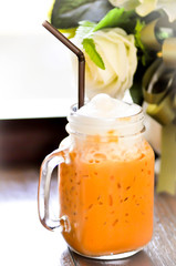 iced  tea with milk,thai tea