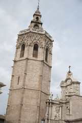 Fototapeta na wymiar Valencia El Miguelete Tower